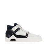 High Top Stud Sneaker -white