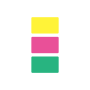 NIIMBOT - B Range - 50x30mm - Neon Colours - 230 Labels