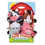 M&d Hand Puppets Farm Friends