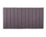 Tracy Panel Velvet Headboard - Grey - Single