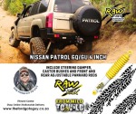 Nissan Patrol Gq gu 4 Inch RAW 4X4 Off Road Suspension Kit For