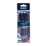 Marlin Joymate Transparent Medium Pens 3'S Black Pack Of 12