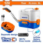 12V Cordless Pressure Washer USB Type-c Includes Cable WQX2512