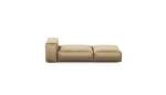 Lounger - Velvet - Caramel - 220CM X 84CM