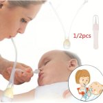 1PC/2PCS Newborn Baby Stuff Infant Noses Suction Snot Cleaner Baby Mouth Catheter Children Cleaning Suction Suction Safety Nose 