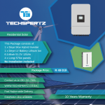 Deye 5KW Inverter & 6KW Battery Solar Kit