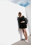 Off-the-shoulder Jersey Top - Black