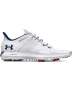 Men's Ua Hovr Drive 2 Wide E Golf Shoes - White / 12
