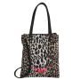 Lorena Leopard Print Ladies Shopper Bag