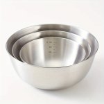 Stainless Steel Mixing Bowl - Perfect For Home Kitchen Use: Non-set Salad Bowl Durable Rust-resistant And Easy To Mix - Suitable
