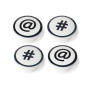 Cabinet Knobs Beach Emoji 10 Style 39MM 4PC