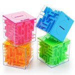 4 Pack Money Maze Puzzle Gift Boxes Perfect Money Holder Puzzle And Brain Teasers For Kids And Adults