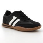 Pierre Cardin Wembi 1 Lace Up Sneaker - Black - 8