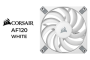 Corsair AF120 Slim Pwm Fan White