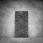 Wall Art D042 - 2900 X 1400 X 20 Indoor Matt Black Warm White