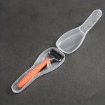 Shaver Travel Portable Storage Box Transparent Dustproof Shaver Organizer Clear Travel Accessories
