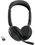 Jabra EVOLVE2 65 Flex - Wireless Stereo Headset With Bluetooth Noise-cancelling Clearvoice Technology And Hybrid Anc - Certified For Ms Teams - Black