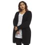 Plus Size Foschini Knitwear Cardigan - Black
