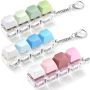 3 Pack Keyboard Fidget Toy Clickers - Stress Relief Keychain Fidget Toys
