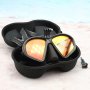 Tempered Glass Diving Mask With Storge Box Waterproof And Anti Fog Electroplating Goggles With J-shaped Bracket For Camera