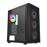 FSP M220 Atx Mid Tower Gaming Chassis - Black
