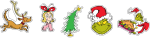 The Grinch Jibbitz - Multi Osfa