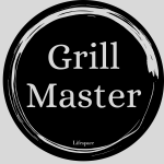 Lifespace "grill Master" Drinks Coasters - Set Of 6