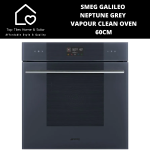 Smeg Galileo Neptune Grey Vapour Clean Oven 60CM