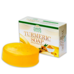 GREE Turmeric Soap Herbal Haldi Bathing Bar 90G - Natural Skin Care Cleanser For Fading Blemishes Dark Spots & Restoring Radiant