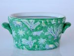 Green Animal Footbath 12X27X16CM