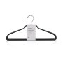 Non-slip Chrome Hangers 5-PACK