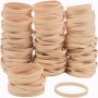 Size 64 Rubber Bands 200G Pack - Beige Elastic Bands Approx. 3.5 X 1/4