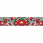 Printed Runner Pomegranate