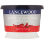 Lancewood Sweet Chilli Medium Fat Cream Cheese 230G