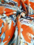 Satin Duchess Printed