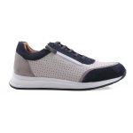 Annie Navy Multi - Navy Multi 42 Leather suede