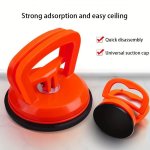 Versatile Vacuum Suction Cup Tool For Car Dent Repair Glass & Tile Fixing Screen Removal - Durable Pc-grade Plastic Ergonomic De