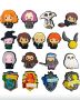 17PCS Harry Potter Shoe Charms