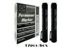 Black Permanent Marker 12PC