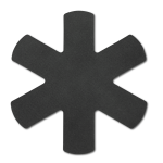 Pan Protectors 38CM 3PC Black