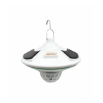 Solar Powered Multifunctional Hook Stage Light