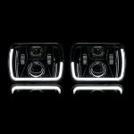 5X7" Bushdoof ‘angry Eye’ Headlights Pair For