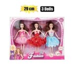 Doll Fashion Set Of 3 29CM Marketplace Brits Bros