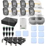 Hikvision 8 Channel Colourvu + Audio 2MP Cctv Kit