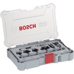 Bosch 6PC Pro Trim And Edging Router Bit Set 1 4" Shank 2607017470