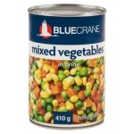 Blue Crane Mixed Vegetables In Brine 410G