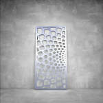 Wall Art D094 - 2000 X 1000 X 20 Indoor Matt Silver No