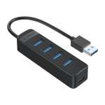 Orico 4 Port USB Hub 4X USB3 Black