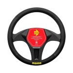 Momo Easy Black Micro Edition Steering Wheel Cover - Autostyle Motorsport South Africa