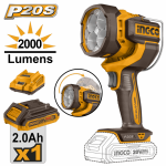20V Ps+ C l 2000 Lumens Work Lamp Kit 1BAT
